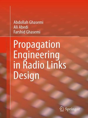 cover image of Propagation Engineering in Radio Links Design